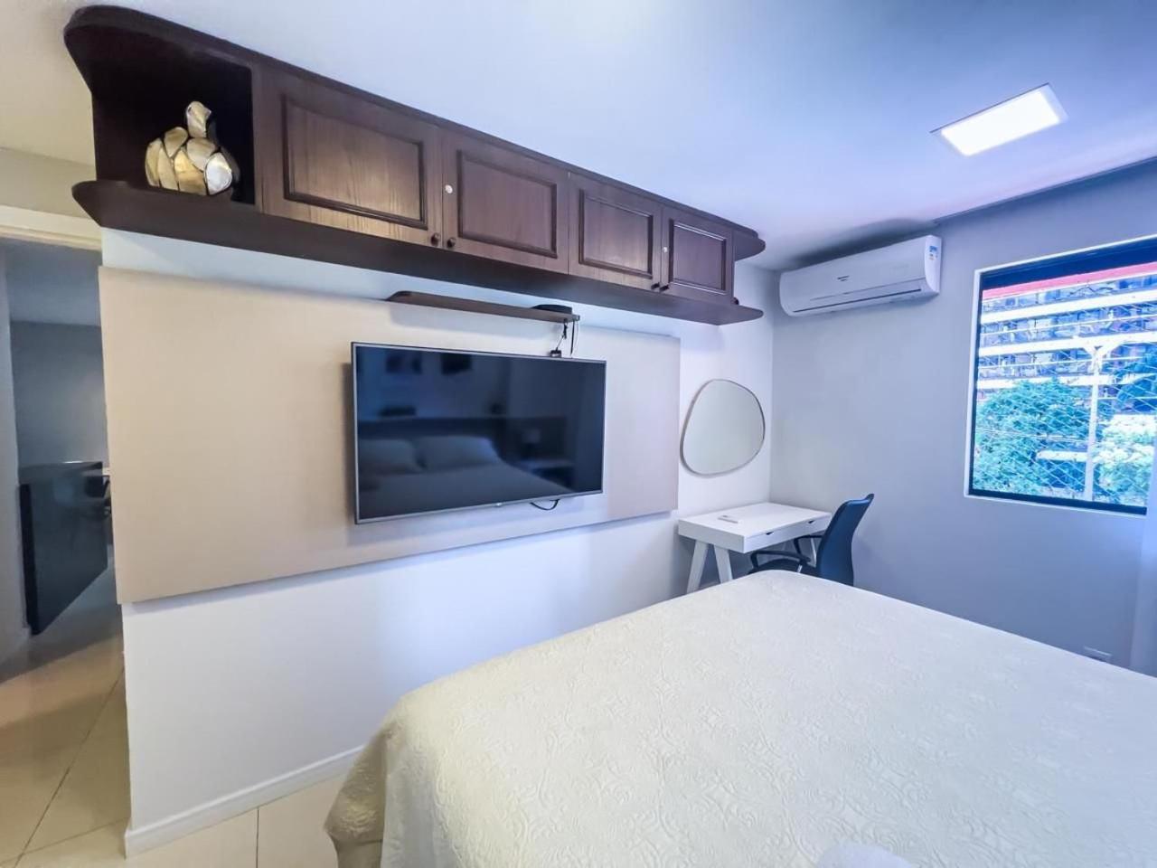 Apartamento Flat Moderno, 2 Quartos Dentro De Famoso *