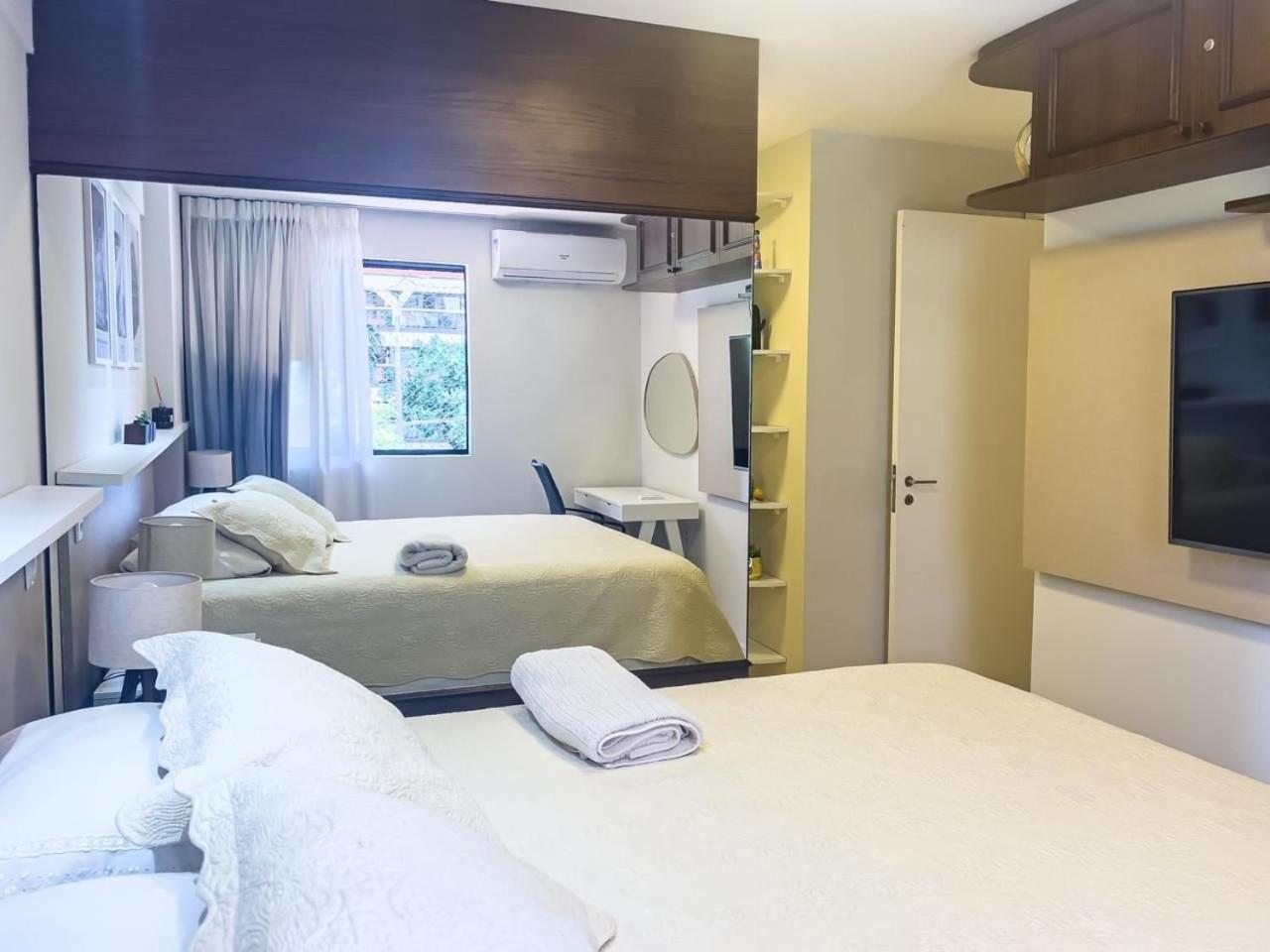 Apartamento Flat Moderno, 2 Quartos Dentro De Famoso