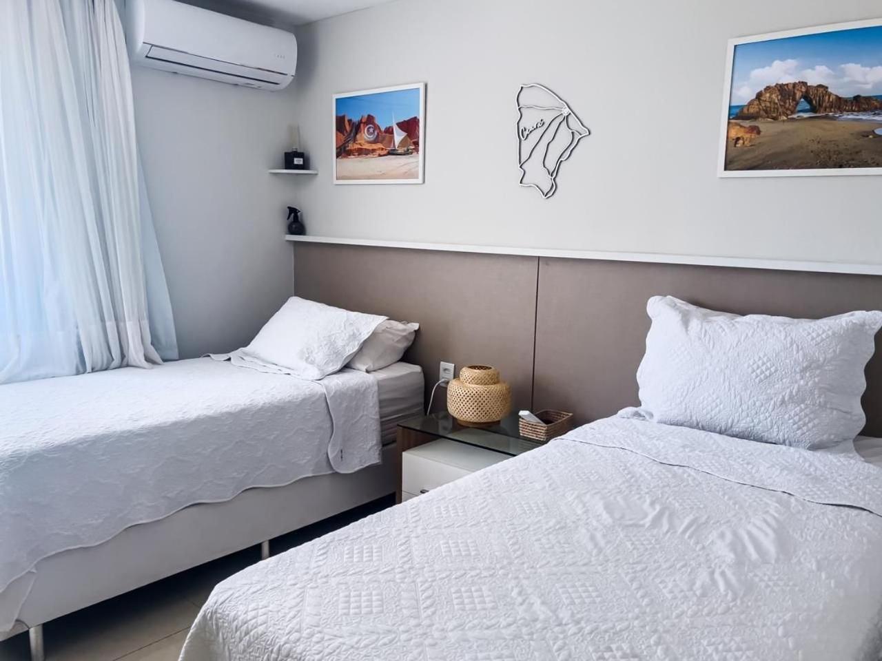 Flat Moderno, 2 Quartos Dentro De Famoso Apartamento Fortaleza (Ceara)